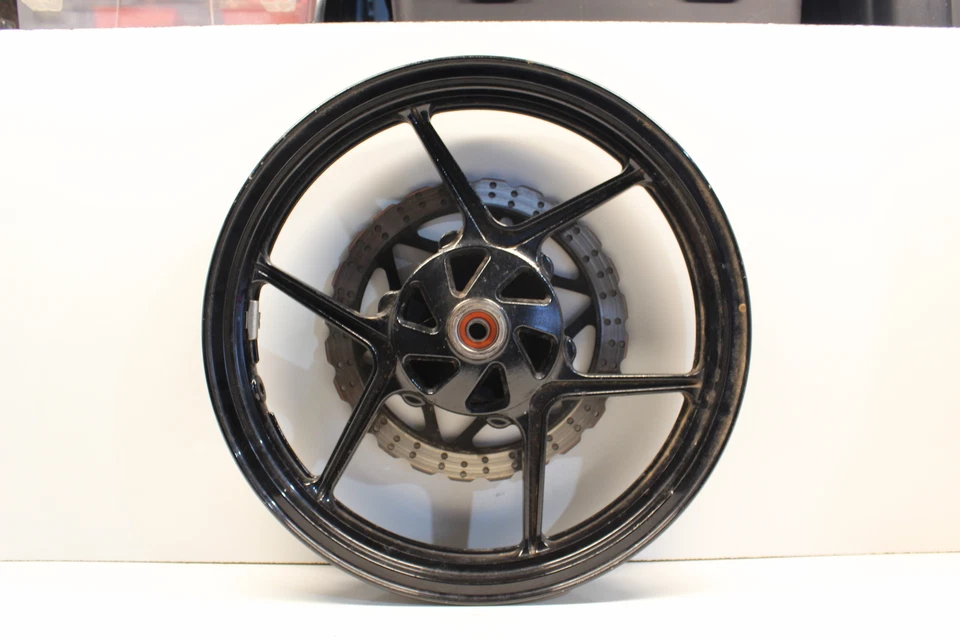 2008-2010 KAWASAKI NINJA 250R EX250J OEM FRONT WHEEL RIM 41078-0004 17X2.75 - Image 4 of 4