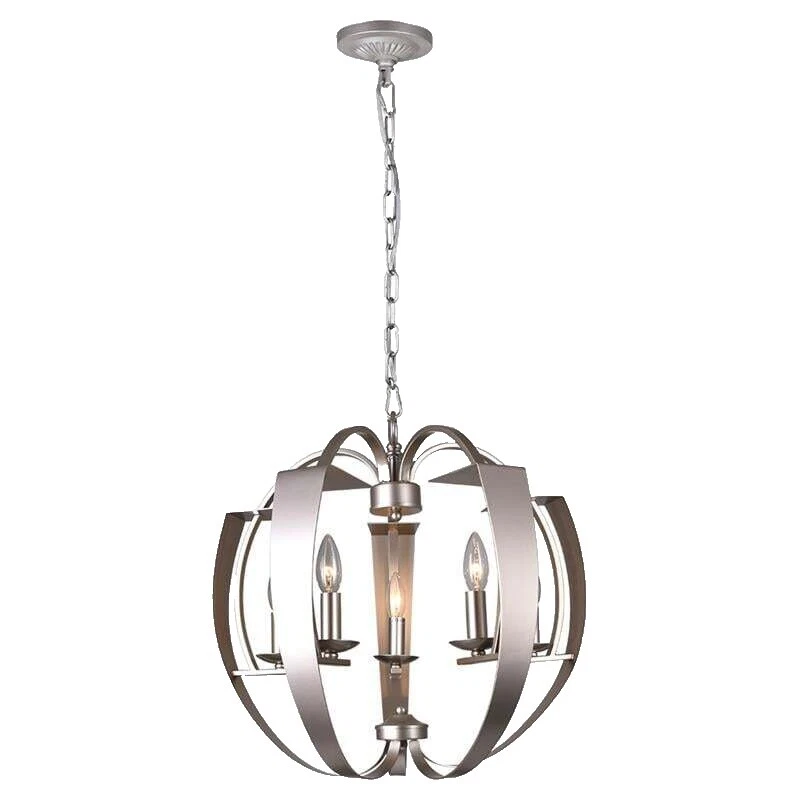 Pewter Bathroom Transitional Chandeliers & Ceiling Fixtures