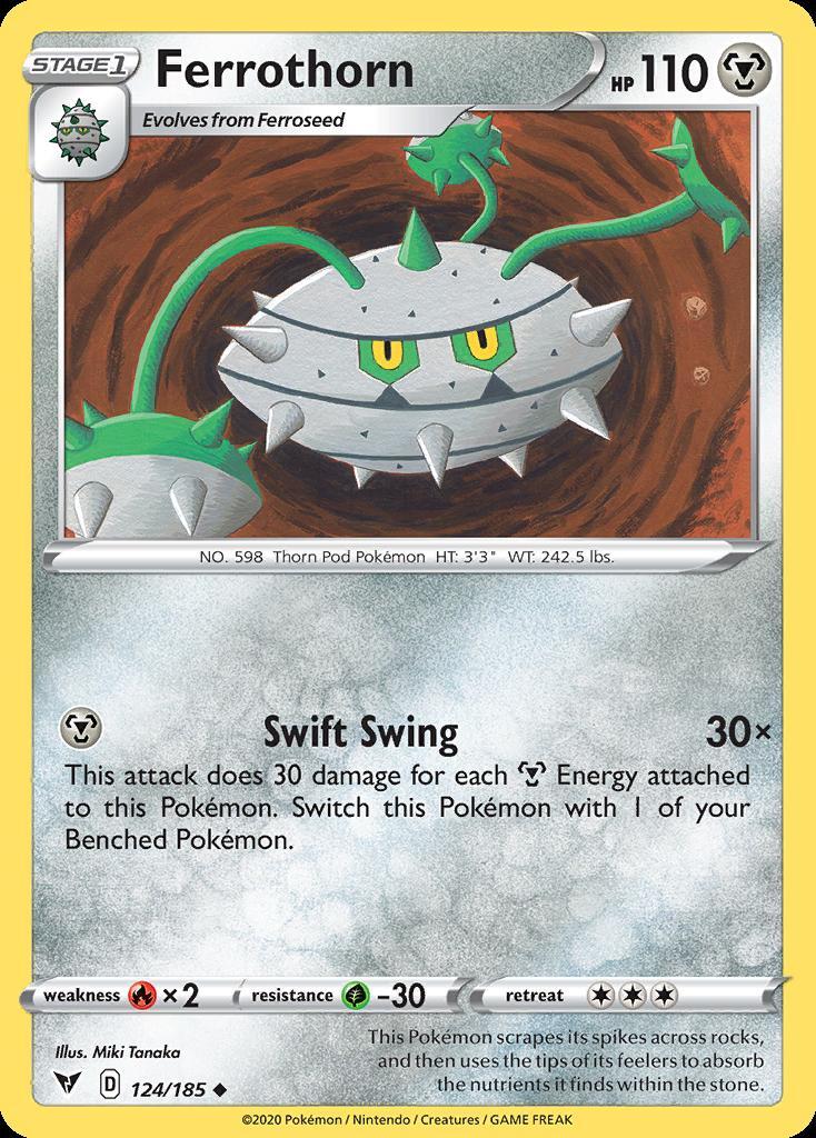 Pokemon Ferrothorn (124/203) Vivid Voltage LP