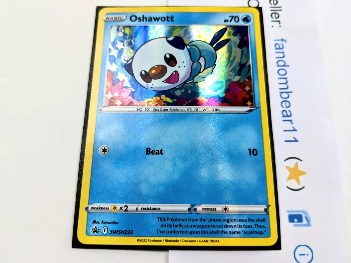 Oshawott · Sword & Shield Promos #SWSH222 ‹ PkmnCards