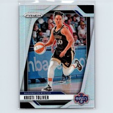 2024 Panini Prizm WNBA Kristi Toliver #12 Silver Prizm Washington Mystics