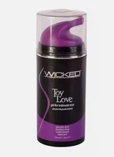 Wicked Sensual Care Toy Love Water-Based Lubricant Gel 3.3 oz Intimate Toy Safe