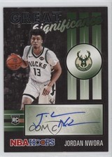 2020-21 Panini NBA Hoops Great SIGnificance Jordan Nwora #GS-JNW Auto 0zd3