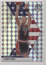 2019-20 Panini Mosaic USA Basketball Silver Prizm Larry Bird #254 HOF 11ba