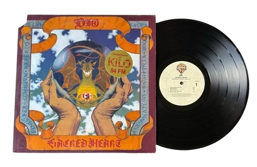 Dio: Sacred Heart Vinyl-LP Record Promo Warner Bro 1-25292 1985 Ronnie James Dio