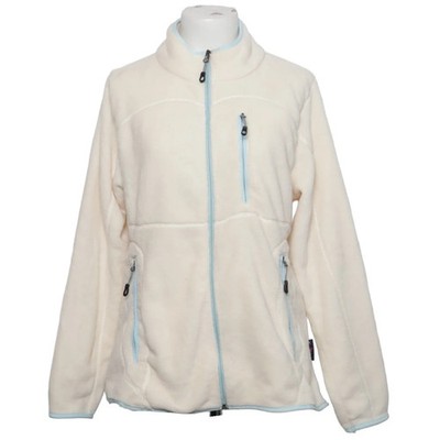Tony Brown, Fleecejacke, Damen, Größe: XL, Weiß/Blau, Polyester, Sonstiges #4GE