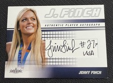 2005 Fleer Jenny Finch Auto /50 FA-JF