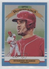 2019 Donruss Optic Diamond Kings Carolina Blue Prizm 43/50 Eugenio Suarez 3b3