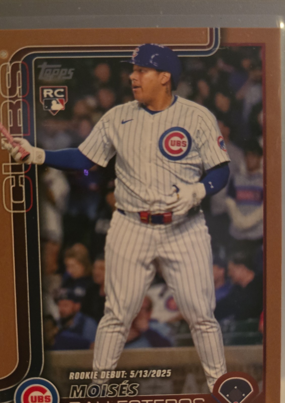 2025 Topps Update Series - Moises Ballesteros #US262 Gold /2025 (RC)