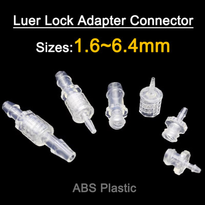 Luer-Lock-Anschluss 1,6-6,4mm männlich weiblich Gewinde Schlauch Barb Fittings