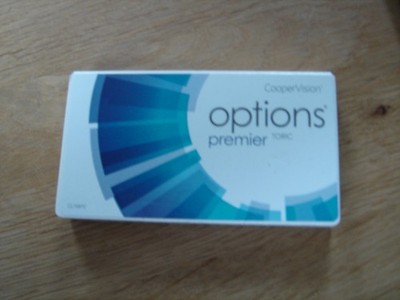 Kontaktlinsen - cooper vision options premier toric Monatslinsen - Neu! 6er Box