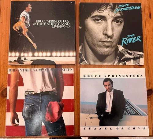 Lot of 4 Bruce Springsteen Vinyl LPs