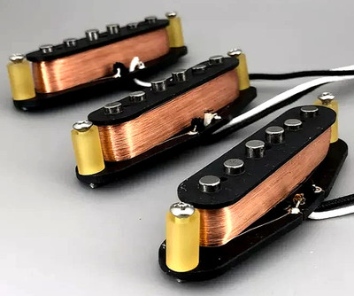 Ben s Pickups: Hand-wound, custom A2/A5 magnets- ''5/2'' Stratocaster Set
