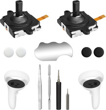 Joystick Replacement Kit for Oculus Quest 2/3 Controller, Repair Accessories fo