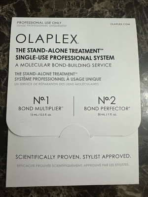 #ad Authentic Olaplex The Stand Alone Treatment Single N° 1 And N°2 1 Oz 0.5 Oz $15.99