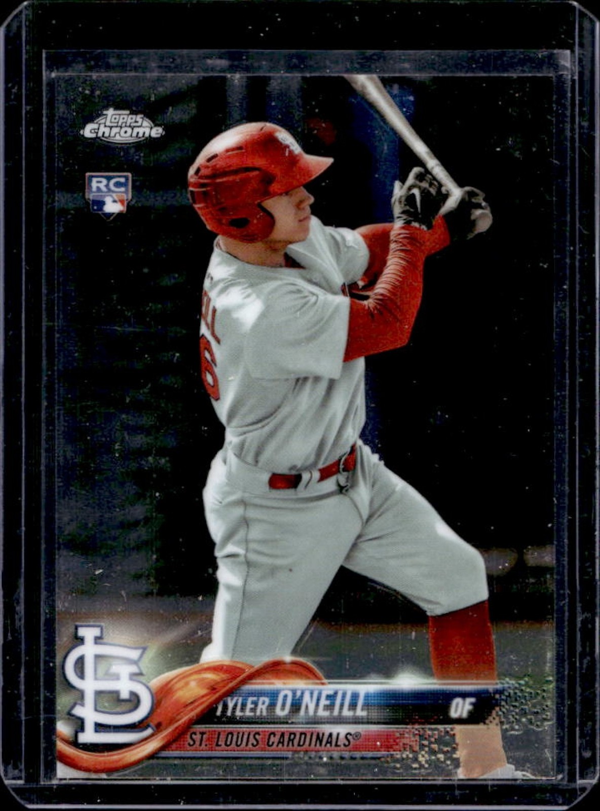 2018 Topps Chrome Tyler O'Neill RC Rookie #35 Cardinals