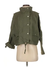 Olive and Oak Women Green Jacket S