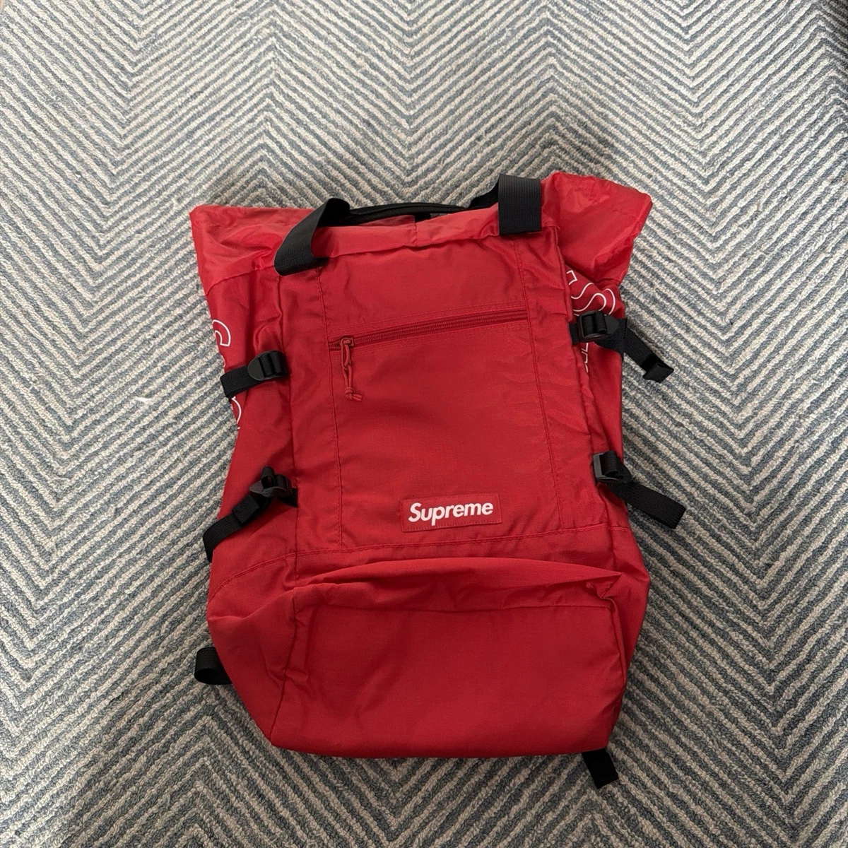 Supreme Red Backpacks for Men for sale - eBay