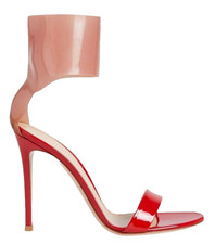  885 GIANVITO ROSSI Anwers Patent Leather Ankle Strap Sandals 39 EU; 9 US NIB