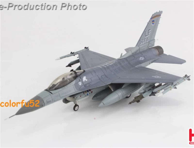 Hobby Master 1/72 HA38062 F-16C Block 42 USAF 56th FW Commander 2009 In Stock - Image 2 of 4