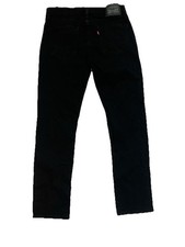 Levi  s 514 Men's Straight Fit Dark Black Jeans Denim SZ 34 x 32