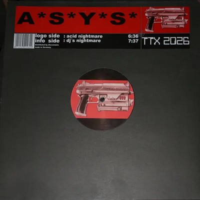 Asys Acid Nightmare / DJs Nightmare Vinyl Single 12inch NEAR MINT Tracid Tra