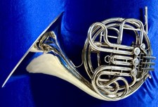 King 2269 Silver Double French Horn - Playable/FAST SHIPPING