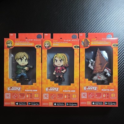 Silent Hill 2 Figgyz. James Sunderland, Maria, Red Pyramid Thing. 1st Edition