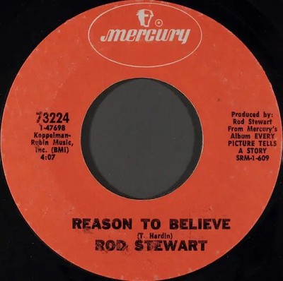 Rod Stewart Maggie May Vinyl Single 7inch Mercury