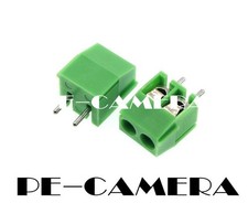 10PCS KF350-2P 3.5mm Pitch 2 pin Straight Pin PCB Screw Terminal Blocks