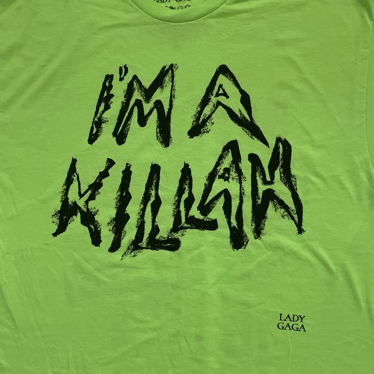 Lady Gaga Official The Mayhem Ball Tour “I'm A Killah” T-Shirt