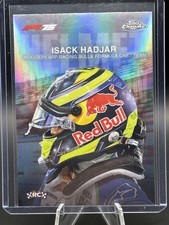 2025 Topps Chrome F1 Isack Hadjar Helmet Collection