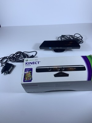 Microsoft Xbox 360 Kinect Motion Sensor Glossy Black Wired with Cable