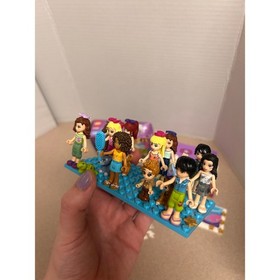 LEGO FRIENDS LOT mini figures, accessories & NIB Puppy Playground set # 41303