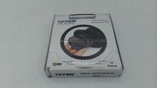 New Tiffen 55MM UV Protector Filter - Reduces Bluish Cast Of Daylight - 55UVP