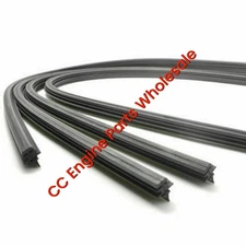 4pcs Universal 28" Car Bus Silicone Frameless Windshield Wiper Blade Refills