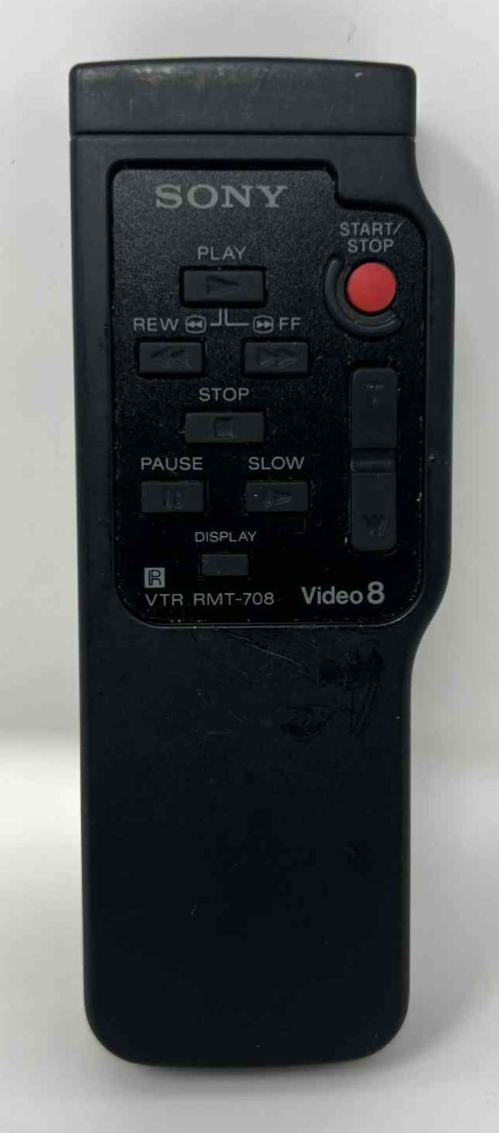 Sony VTR RMT-708 Video 8 Handycam Camcorder Remote Control Genuine