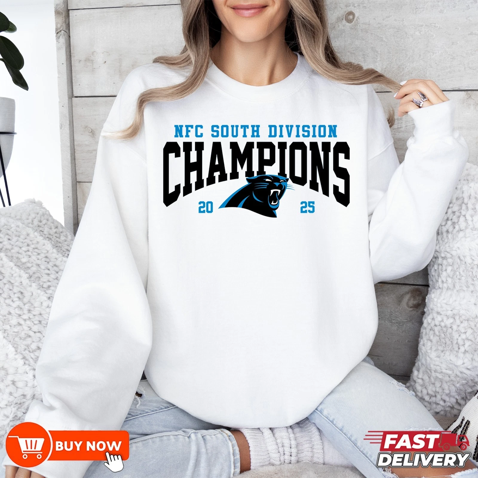 Baltimore Ravens AFC North Division Champions 2025 Sweatshirt