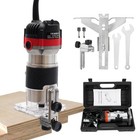 800W Oberfräse Kantenfräse elektrische Handfräse Fräsmaschine 30000U/Min Holz