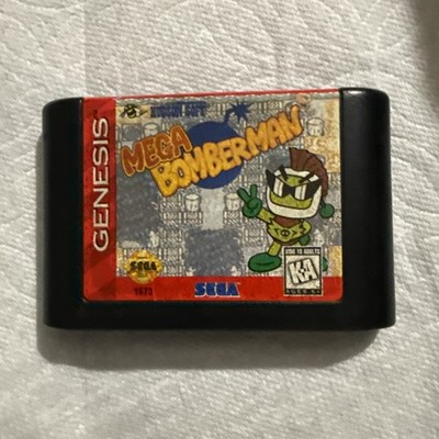 Mega Bomberman (Sega Genesis) Works Authentic 