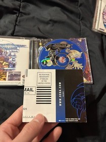 Sonic Adventure 1 & 2 Sega Dreamcast Bundle Tested Working Complete Authentic