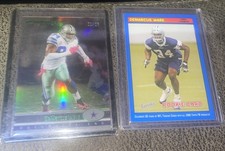 2022 Clearly Donruss #02-5 DeMarcus Ware Retro 2002 Green #/25 & 05’ Rookie Lot.