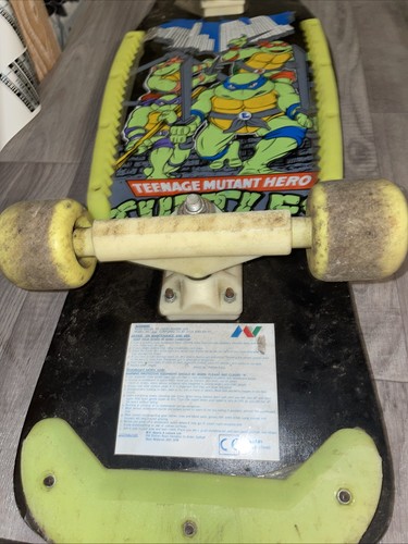 teenage mutant ninja turtles skateboard tmnt vintage 1990 Hero Turtles - Picture 10 of 16