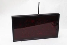 Microframe Visual-Pager Indoor Red Display Model 4500 D453a Take a Number