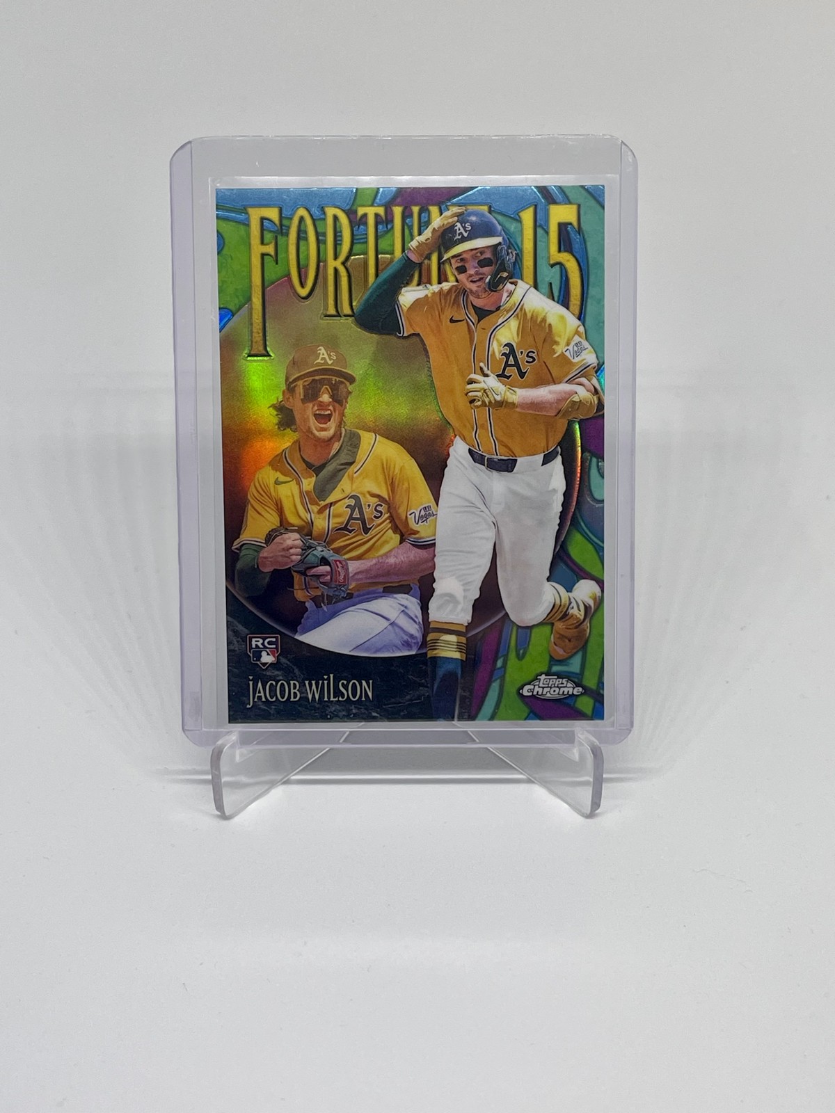 2025 Topps Chrome Update Series - Fortune 15 Jacob Wilson #F15-18 (RC)