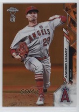 2020 Topps Chrome Ben Baller Edition Orange Refractor 8/25 Andrew Heaney 15r3