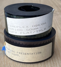 Cineplex Odeon Movie Theater Trailer 35mm Film Coming Soon Feature Presentation