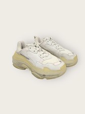 Balenciaga White Clearsole Triple S Sneaker 146278295