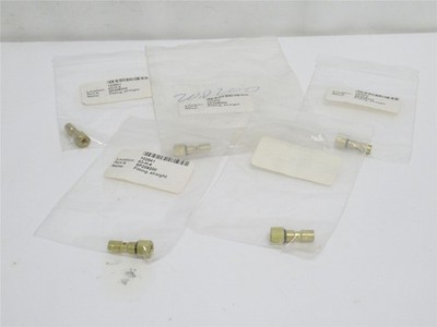 228869 New-No Box; Videojet SP208200 Lot-10 Brass Stud W/O-Ring; 1/4'' Nipple OD