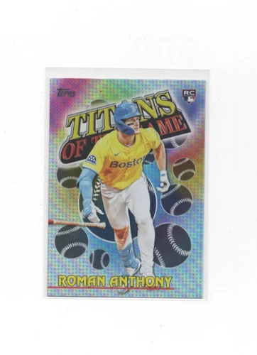 2026 Topps Series 1 - Titans of the Game Roman Anthony #TOG-9 (RC)